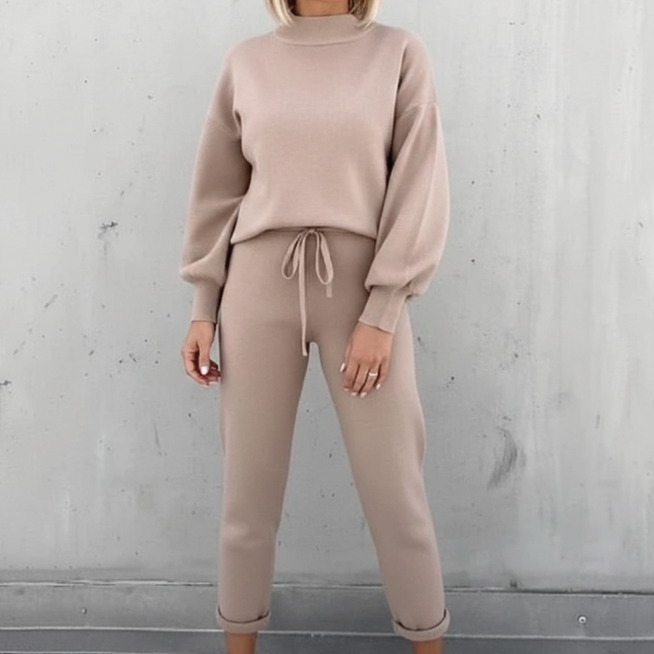 Abigail | Women's Two Piece Lounge Set for Comfort and Style-Metro Lane Plaza