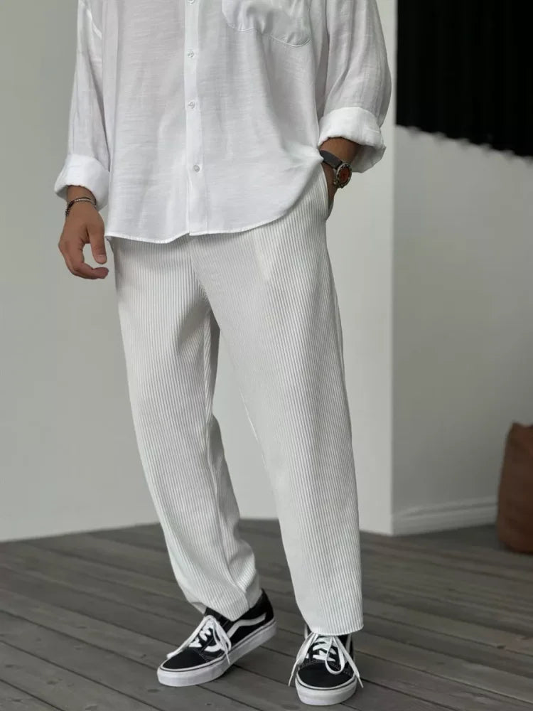 Men's Stylish Premium Trousers-Metro Lane Plaza