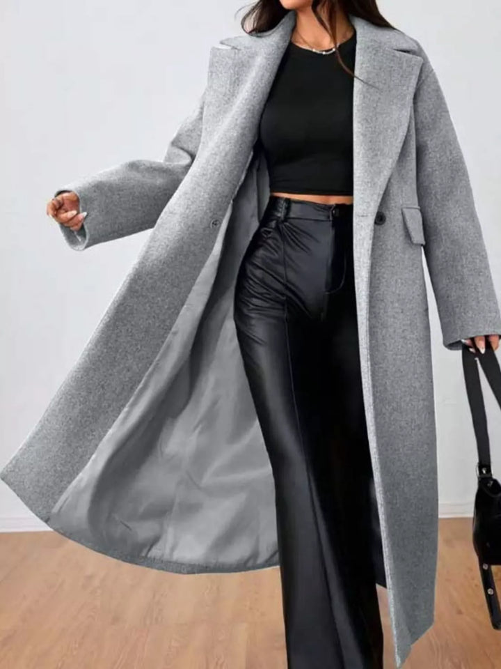 Long manteau oversize pour femme