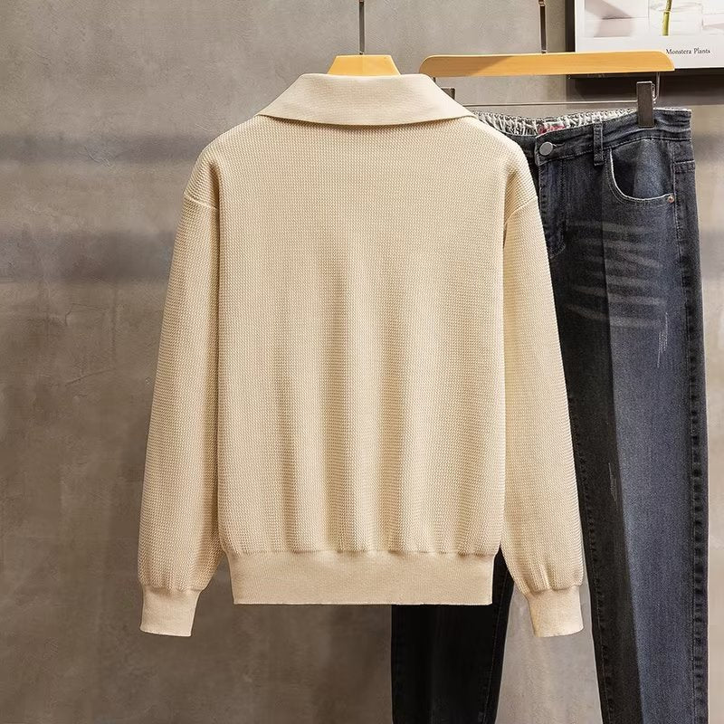 Men's Classic Polo Sweater