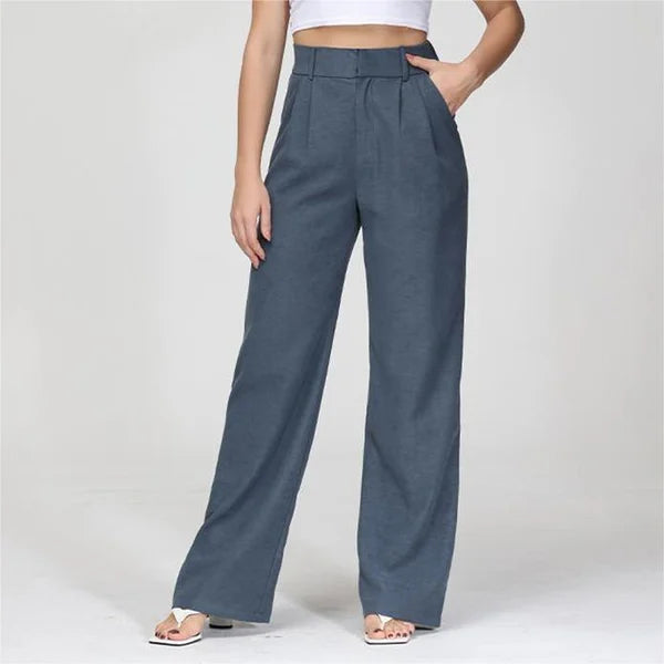 Thirza | Women's Stylish Flared Pants for Everyday Wear-Metro Lane Plaza