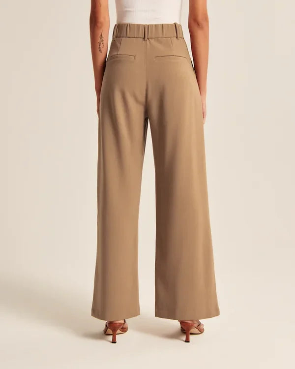 Thirza | Women's Stylish Flared Pants for Everyday Wear-Metro Lane Plaza