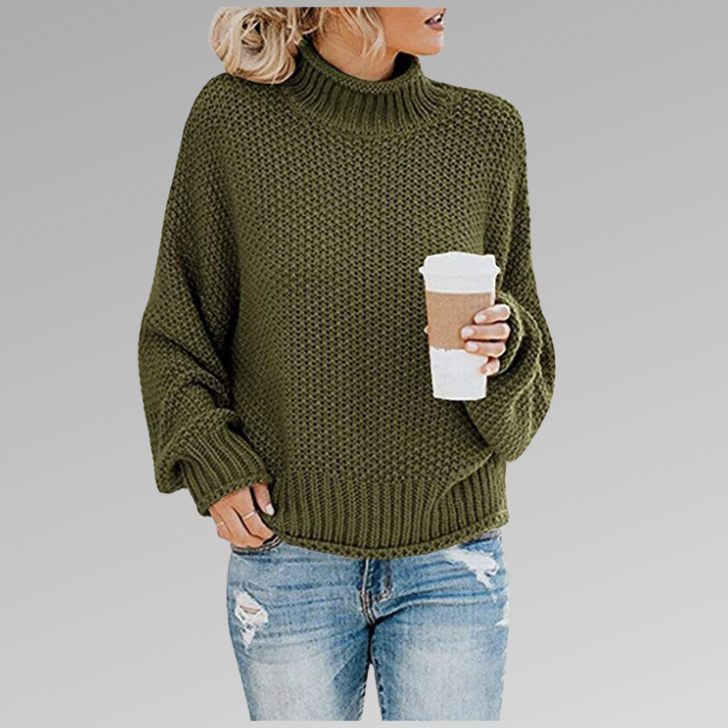 Women's Comfortable Timeless Knitted Sweater-Metro Lane Plaza