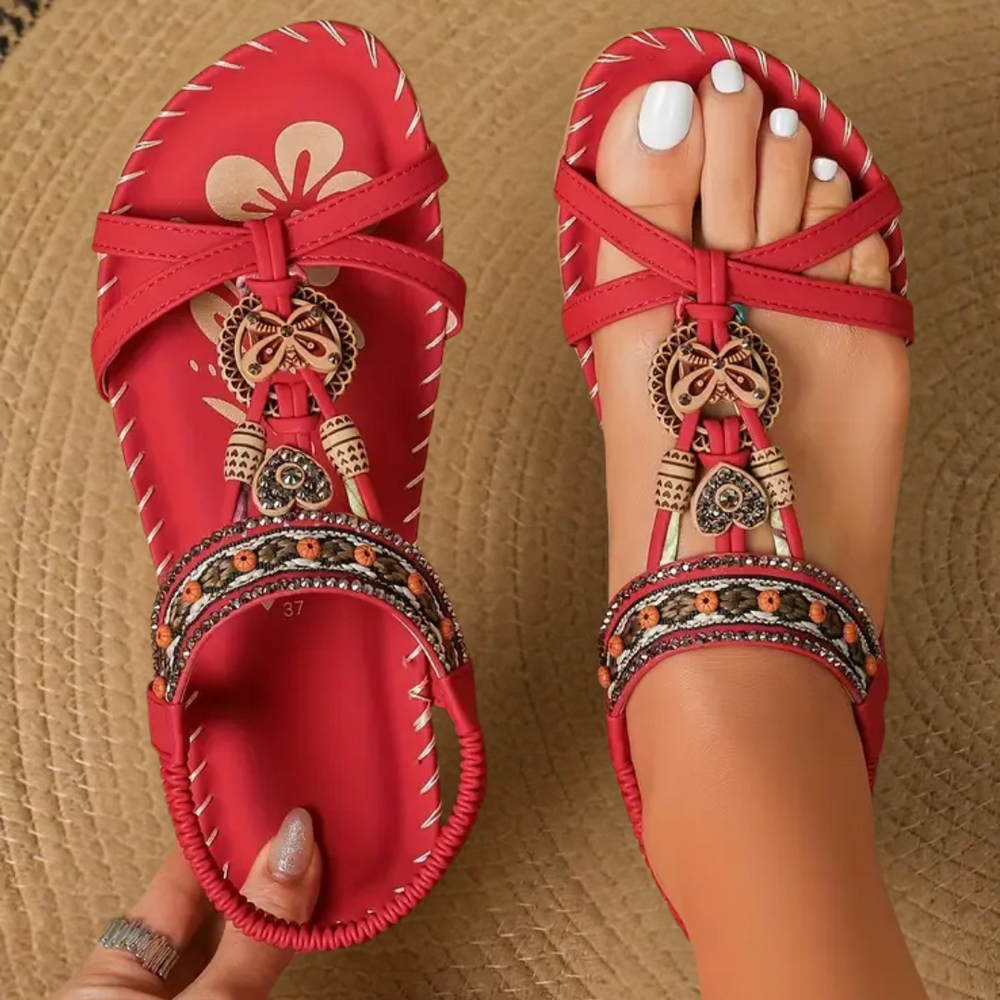 Solmira | Women's Comfortable & Lightweight Orthopedic Sandals-Metro Lane Plaza