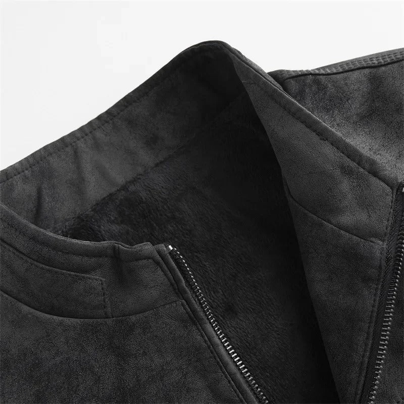 Herrenjacke mit Fleecefutter