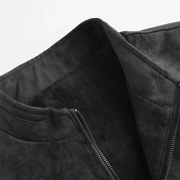 Herrenjacke mit Fleecefutter