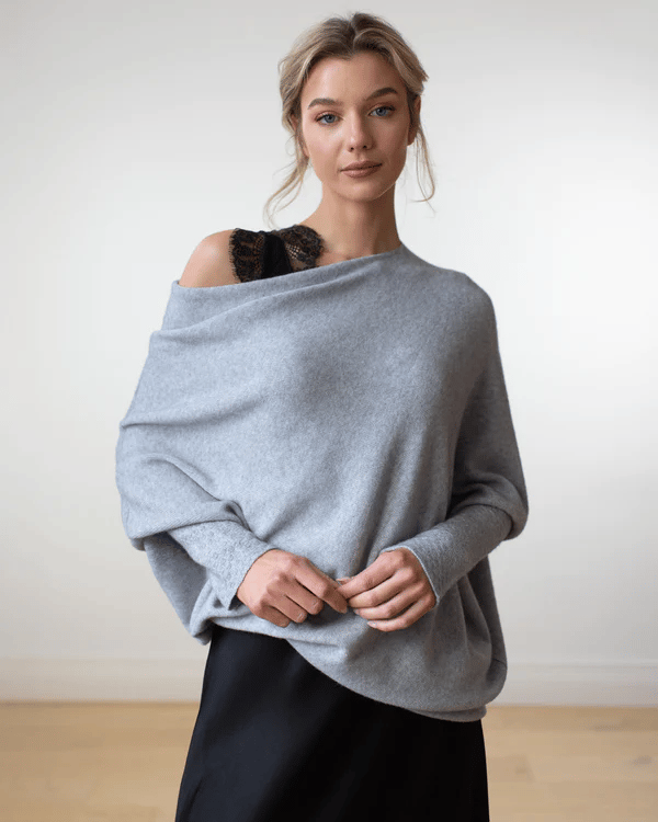 Women's Cozy Cashmere Sweater | Ideal for Winter Wear-Metro Lane Plaza