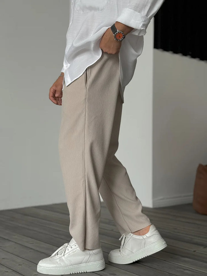 Men's Stylish Premium Trousers-Metro Lane Plaza