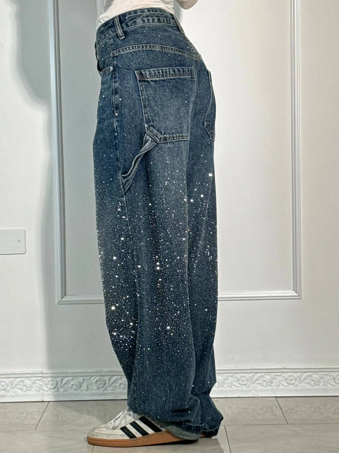 Naomi | Women's Wide-Leg Denim Jeans-Metro Lane Plaza