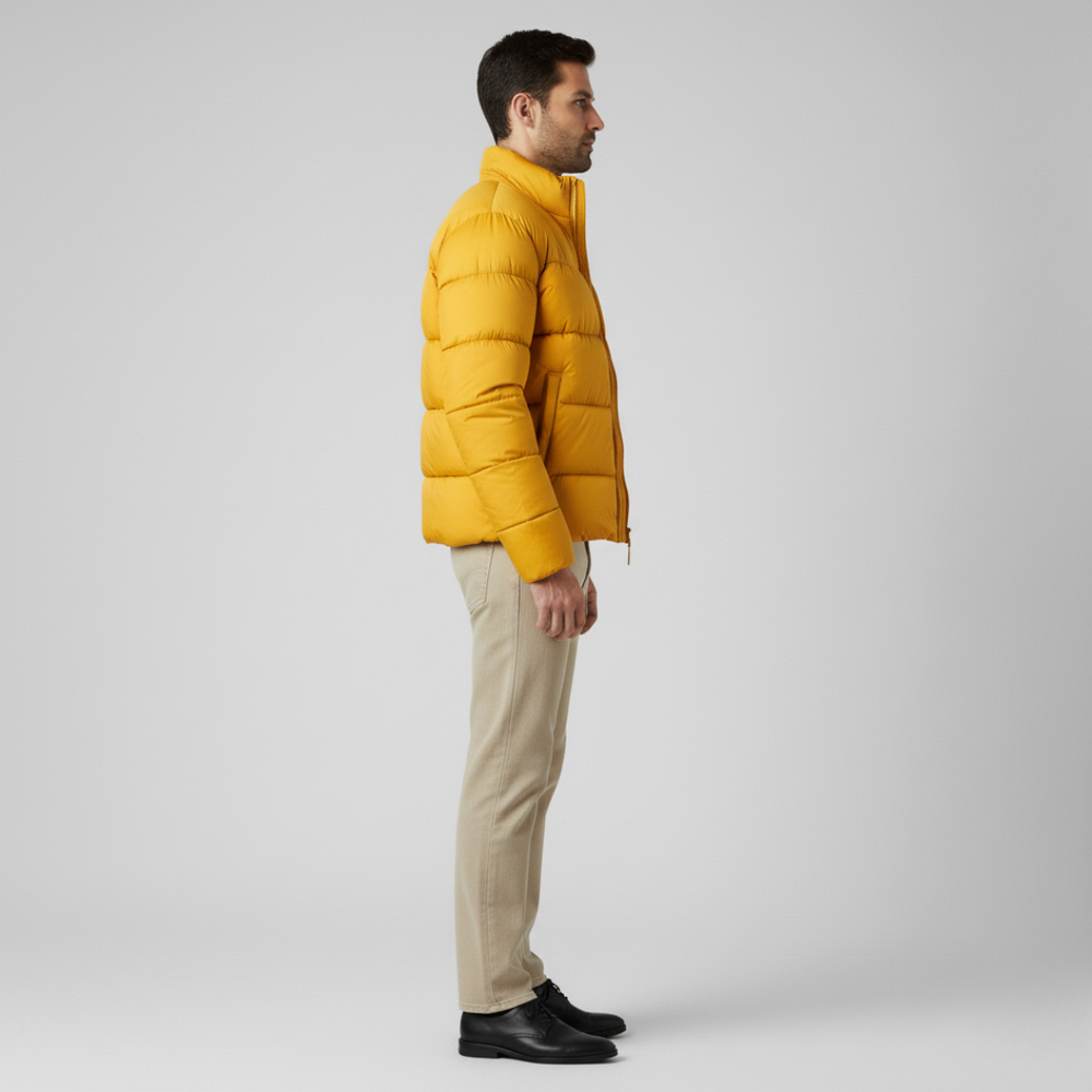 Logan | Men's Classic Puffer Jacket-Metro Lane Plaza