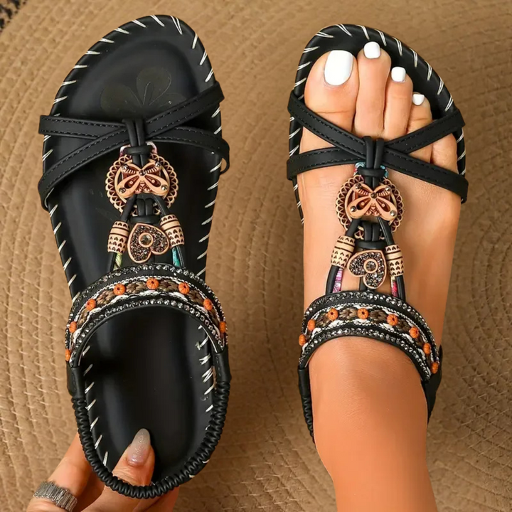 Solmira | Women's Comfortable & Lightweight Orthopedic Sandals-Metro Lane Plaza