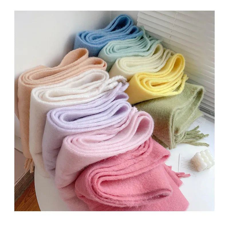 Silvy | Women's Scarf in Soft Fabric with Elegant Pastel Shades-Metro Lane Plaza