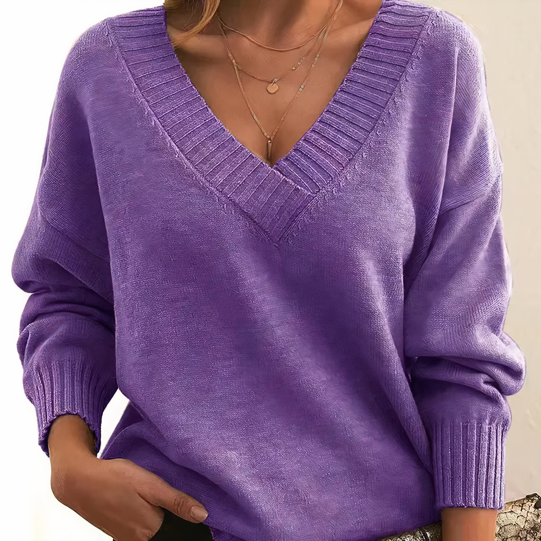 Women's Stylish Cashmere Sweater | Luxurious Soft Knitwear-Metro Lane Plaza