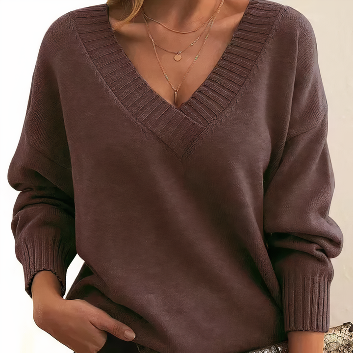 Women's Stylish Cashmere Sweater | Luxurious Soft Knitwear-Metro Lane Plaza