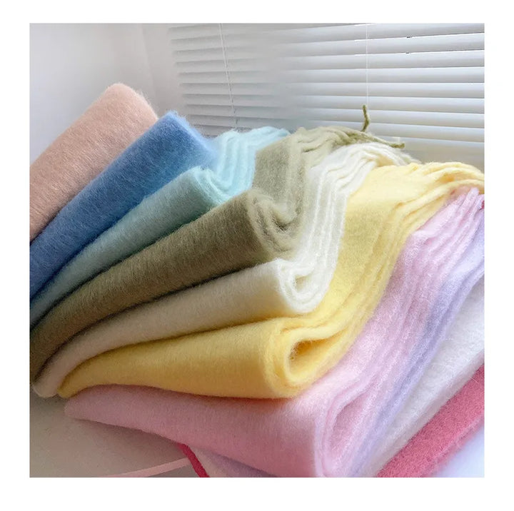 Silvy | Women's Scarf in Soft Fabric with Elegant Pastel Shades-Metro Lane Plaza