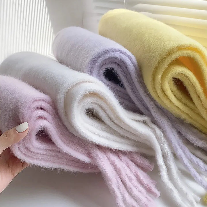 Silvy | Women's Scarf in Soft Fabric with Elegant Pastel Shades-Metro Lane Plaza