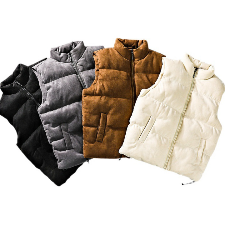 Gilet matelassé chaud pour homme, protecteur contre le froid