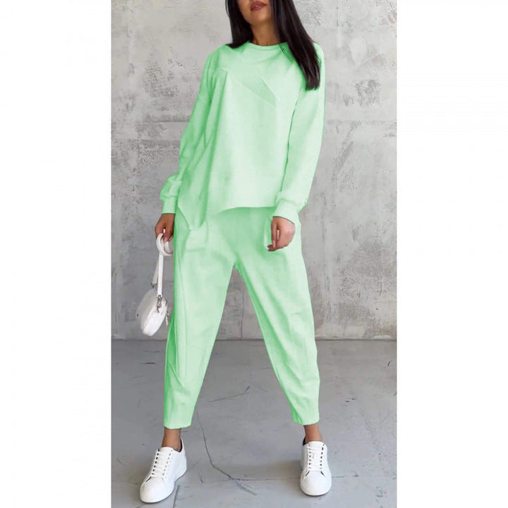 Michelle | Women's Two-Piece Casual Comfort Outfit-Metro Lane Plaza
