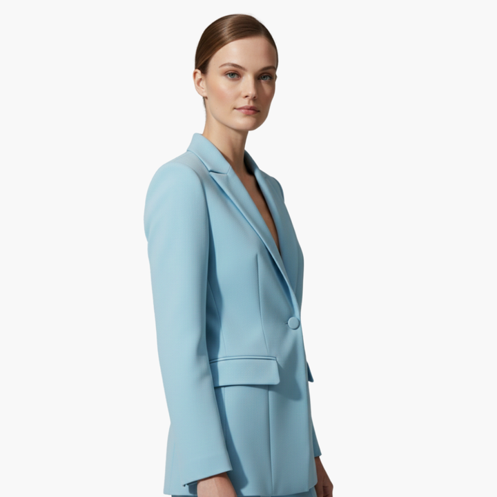 Alexandra | Women's Elegant Tailored Blazer Suit Set-Metro Lane Plaza