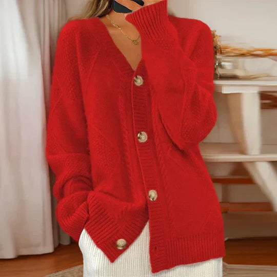 Selene | Women's Breathable Elegant Cotton Cardigan-Metro Lane Plaza