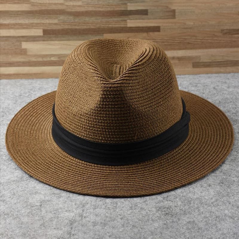 Andre | Men’s Classic handmade Panama hat– Classic Stylish Summer Hat-Metro Lane Plaza