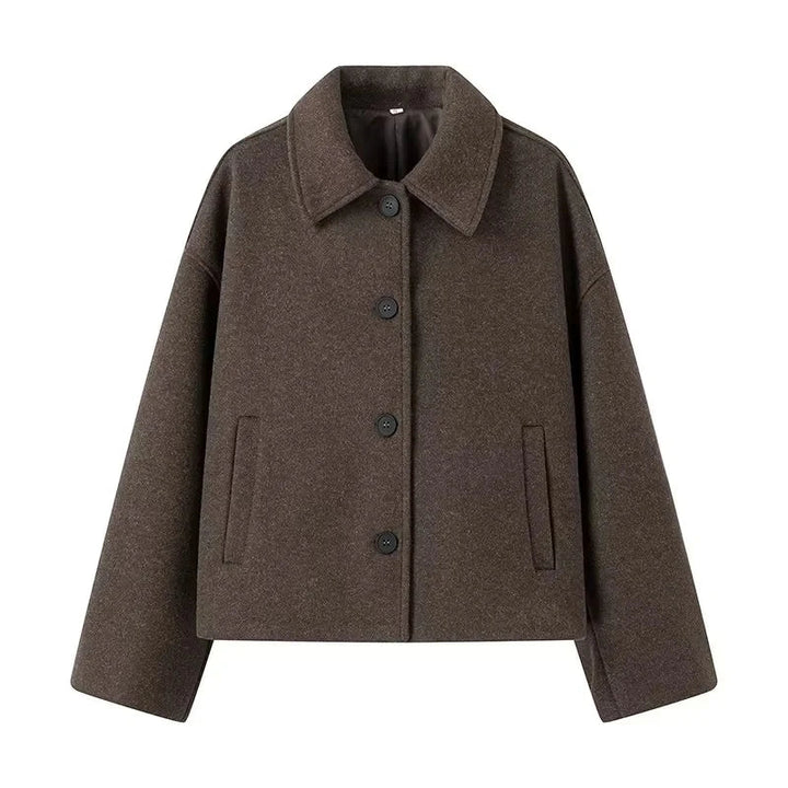Oversized afslappet jakke til kvinder