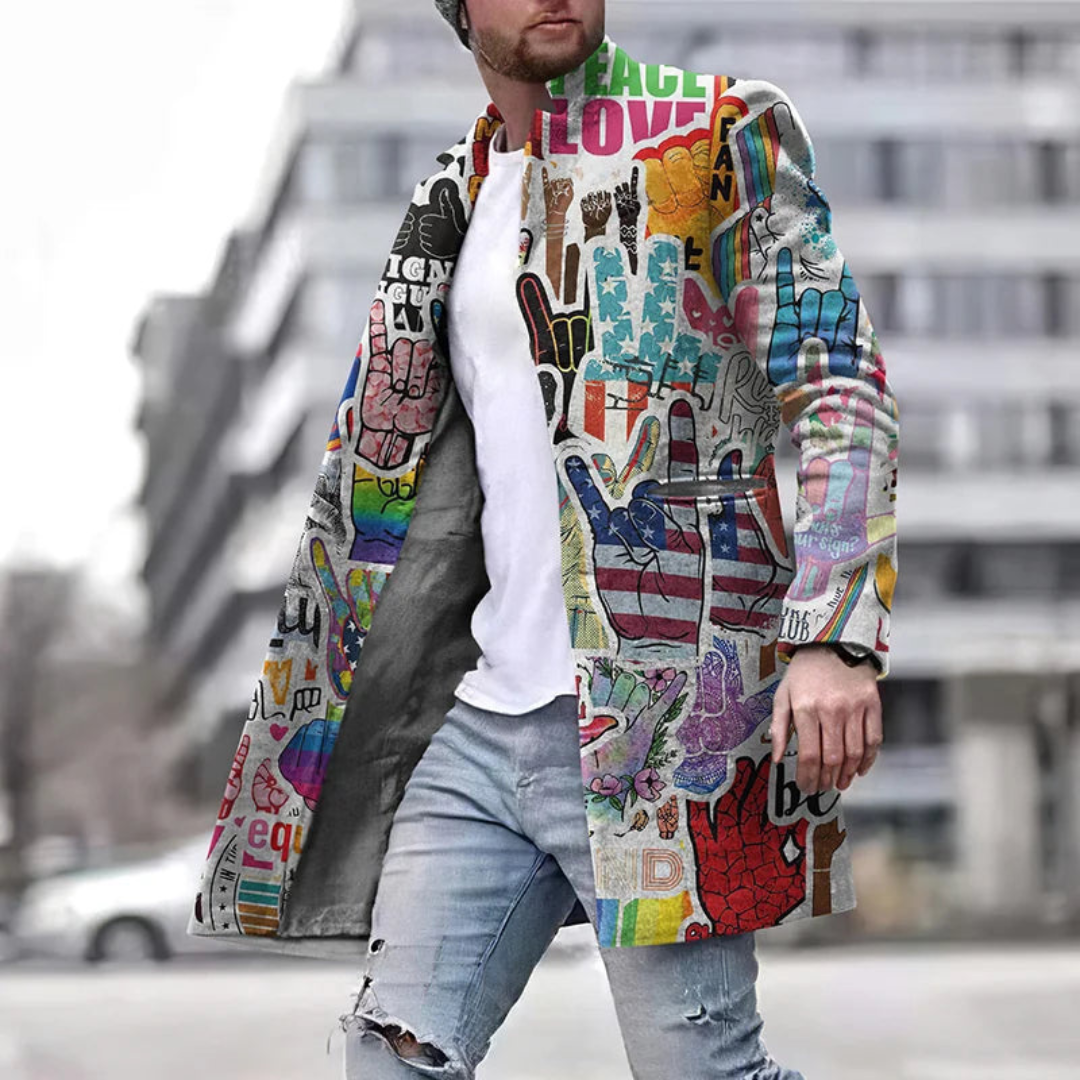 Dante | Men's Stylish Statement Jacket-Metro Lane Plaza