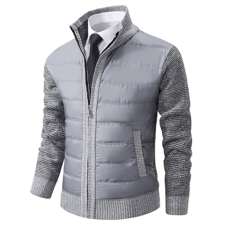 Men's Zip-Up Insulated Puffer Jacket