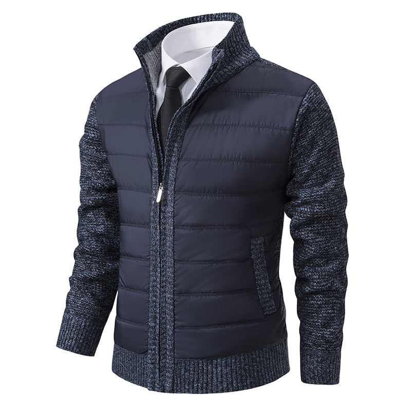 Men's Zip-Up Insulated Puffer Jacket