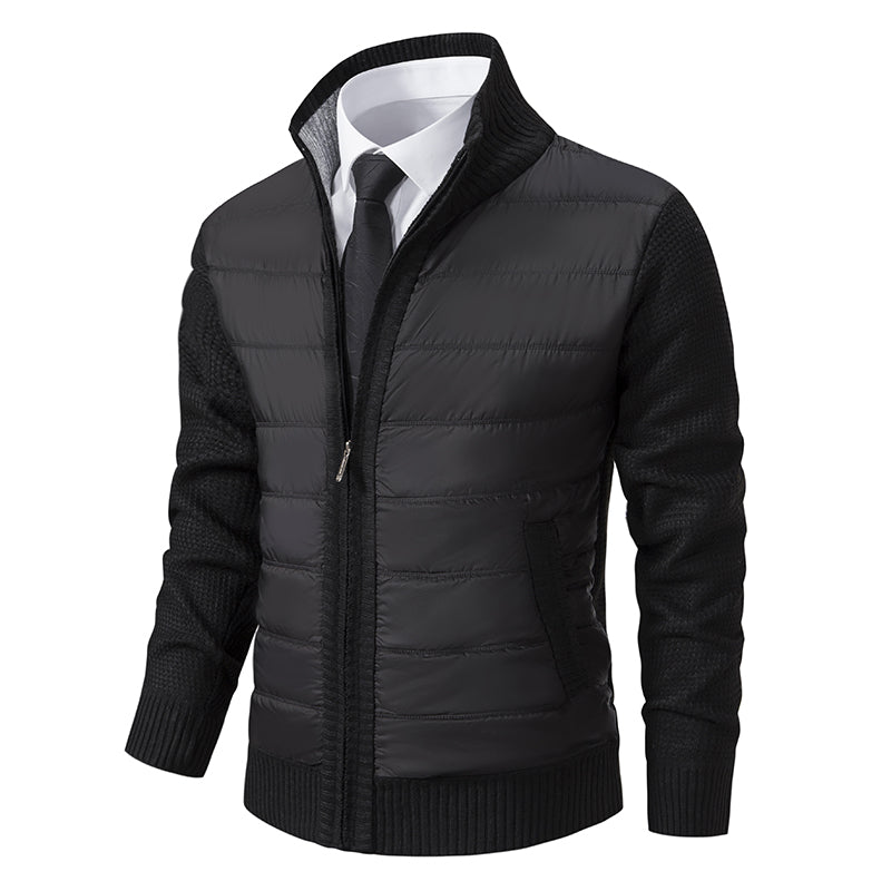 Men's Zip-Up Insulated Puffer Jacket
