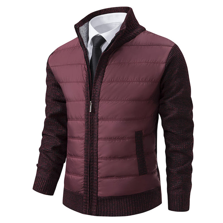 Men's Zip-Up Insulated Puffer Jacket