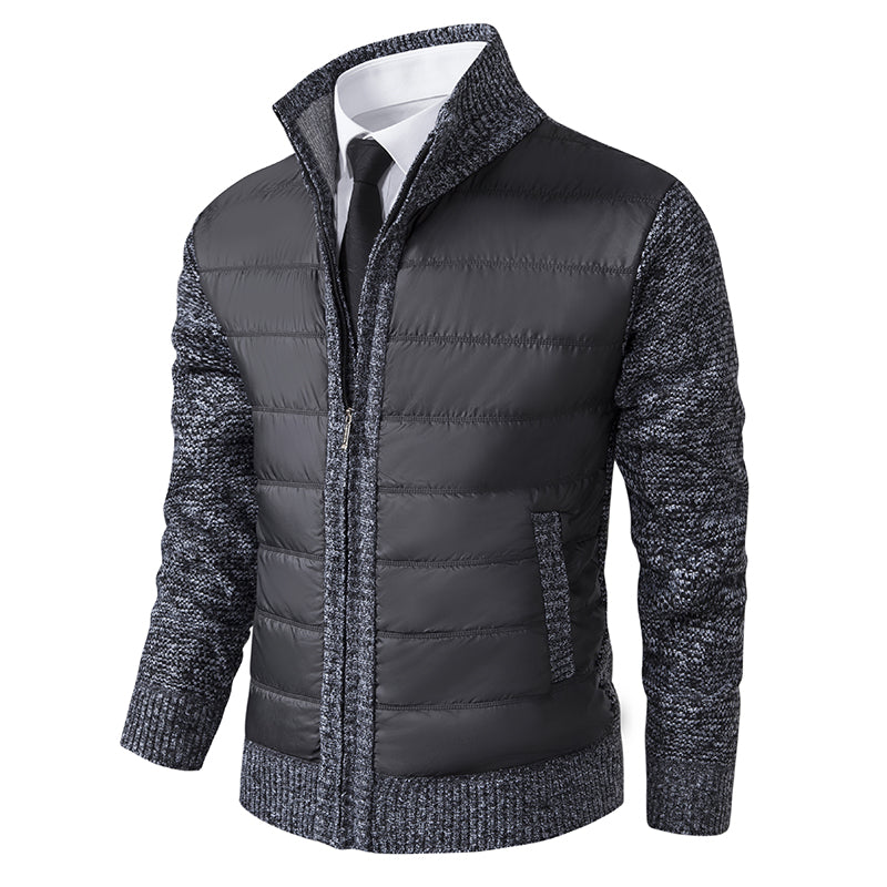 Men's Zip-Up Insulated Puffer Jacket