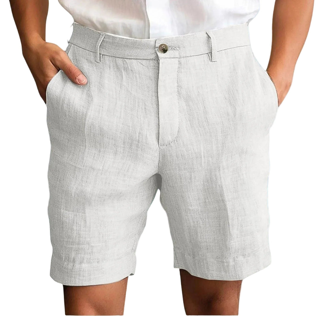 Thomas | Lightweight Modern Fit Men's Casual Shorts-Metro Lane Plaza