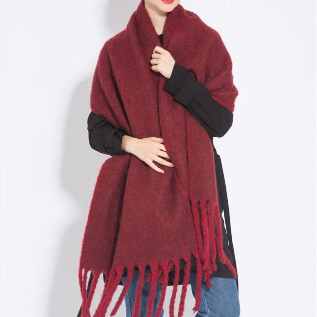 Silvy | Women's Scarf in Soft Fabric with Elegant Pastel Shades-Metro Lane Plaza