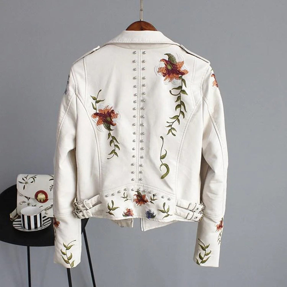 Women's Floral Print Stylish Summer Jacket-Metro Lane Plaza