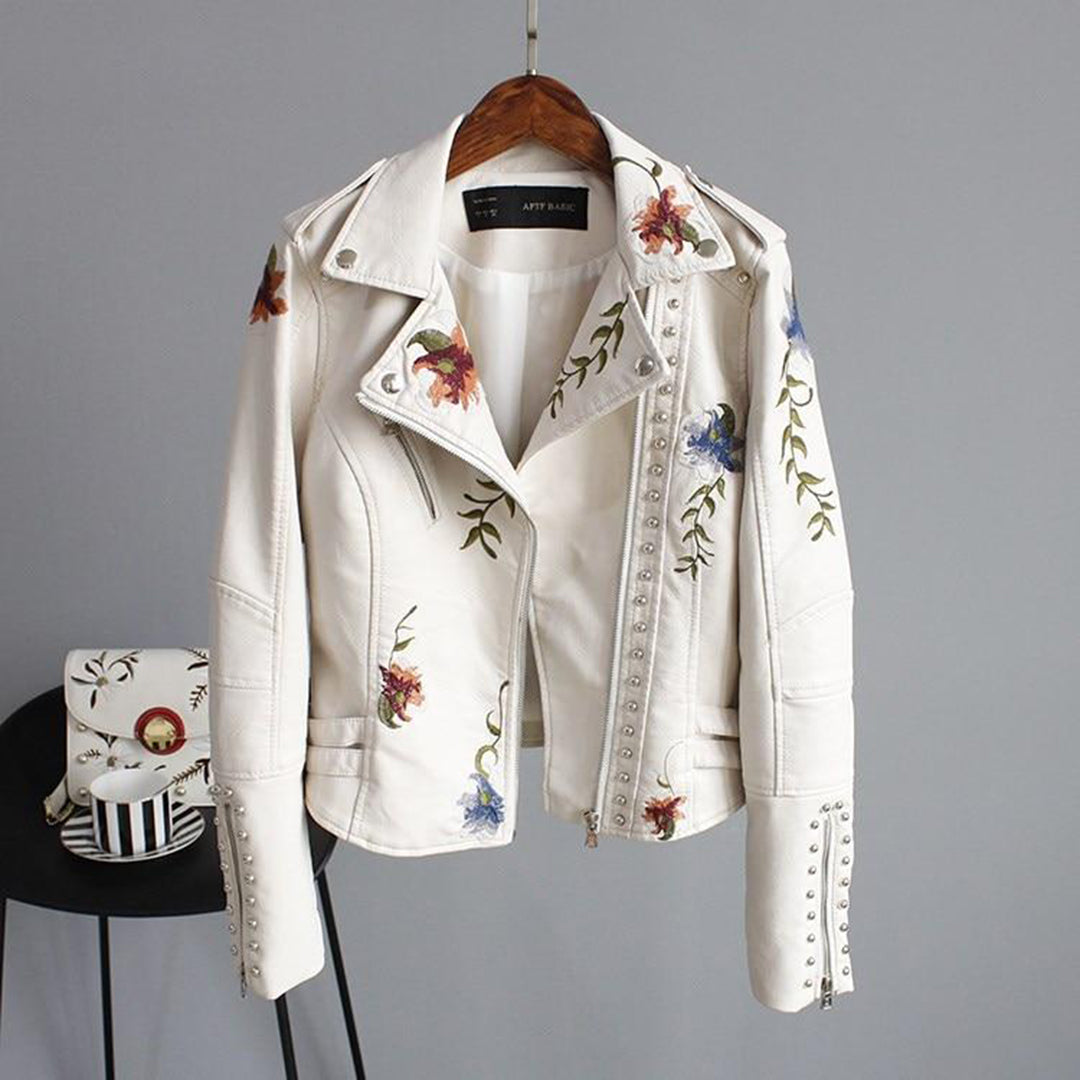 Women's Floral Print Stylish Summer Jacket-Metro Lane Plaza