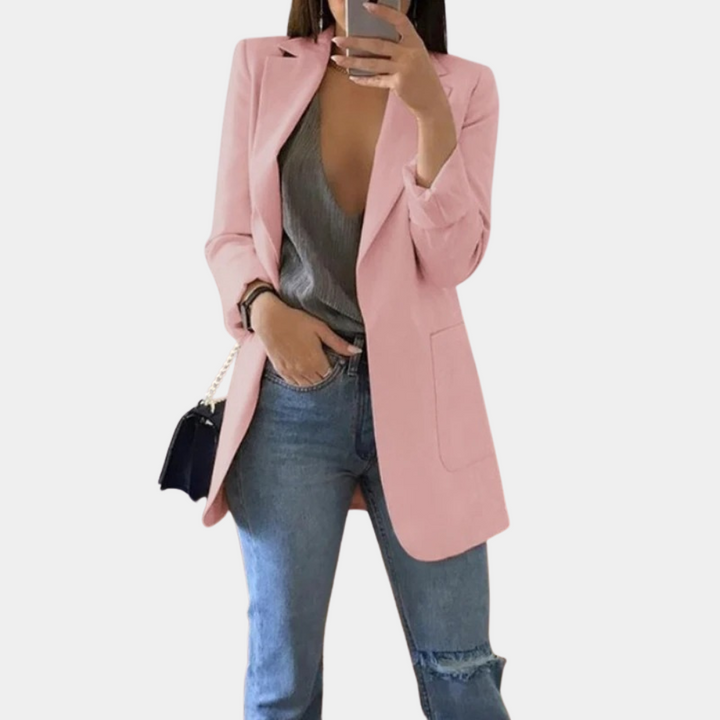 Women's Lightweight and Comfortable Summer Blazer-Metro Lane Plaza