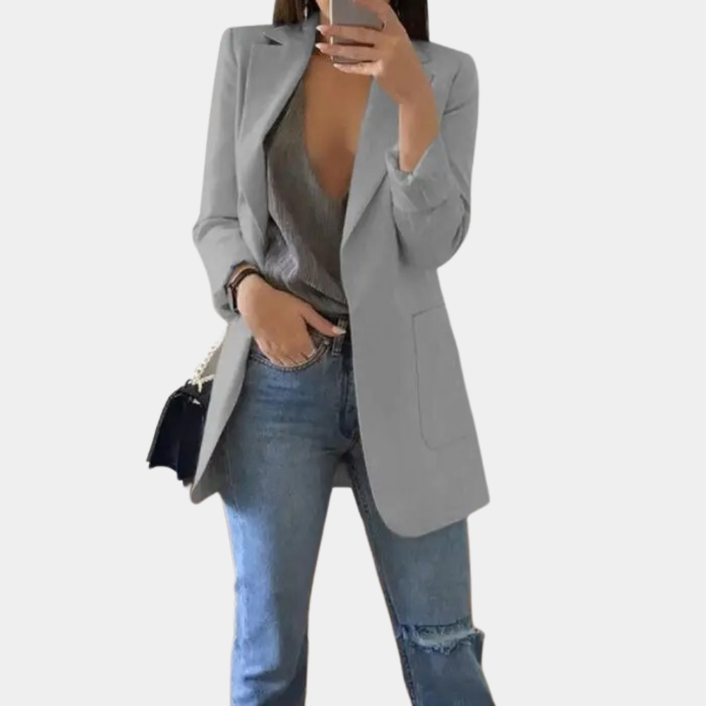 Women's Lightweight and Comfortable Summer Blazer-Metro Lane Plaza