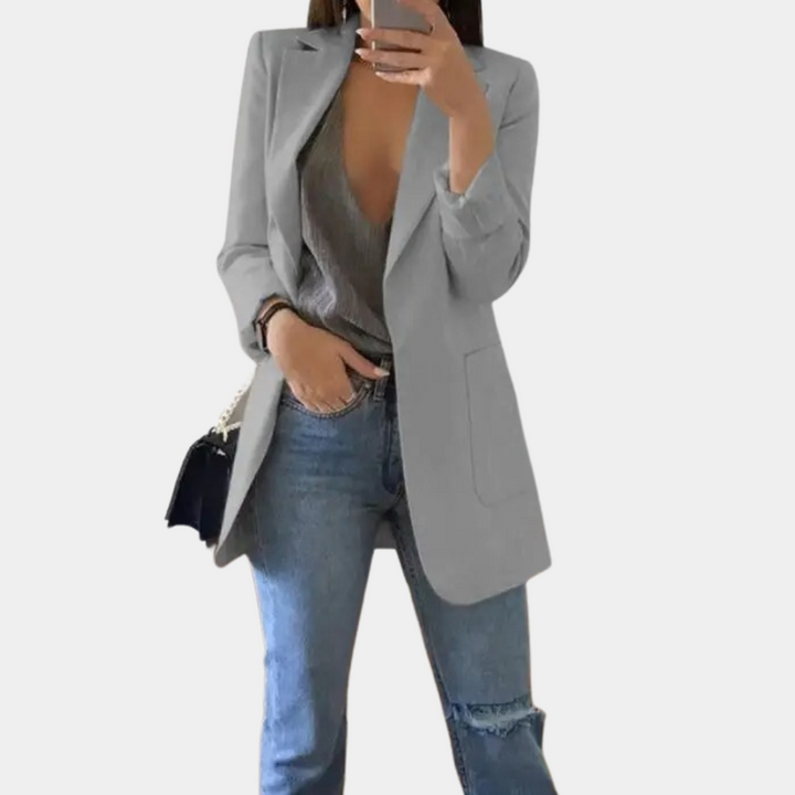 Women's Lightweight and Comfortable Summer Blazer-Metro Lane Plaza