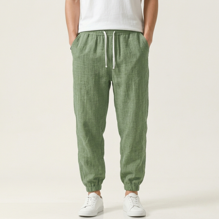 Jake | Men's Casual Summer Pants with Relaxed Fit-Metro Lane Plaza