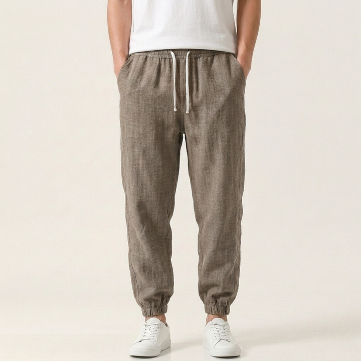 Jake | Men's Casual Summer Pants with Relaxed Fit-Metro Lane Plaza