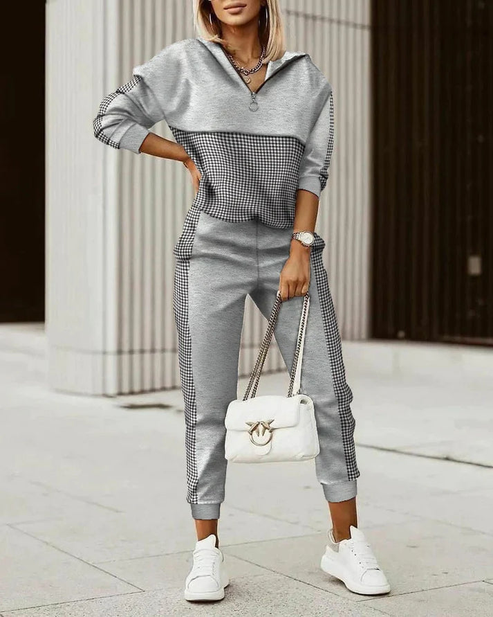 Women's Stylish and Cozy Tracksuit-Metro Lane Plaza