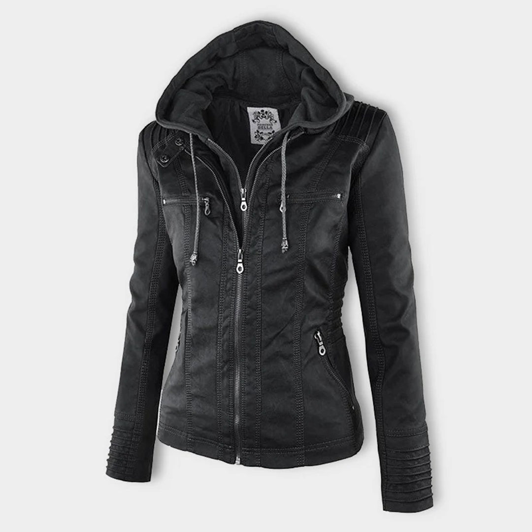 Stylische ultimative Damenlederjacke