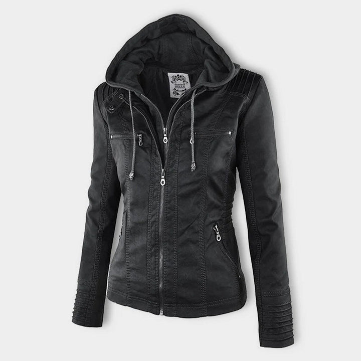 Stylische ultimative Damenlederjacke