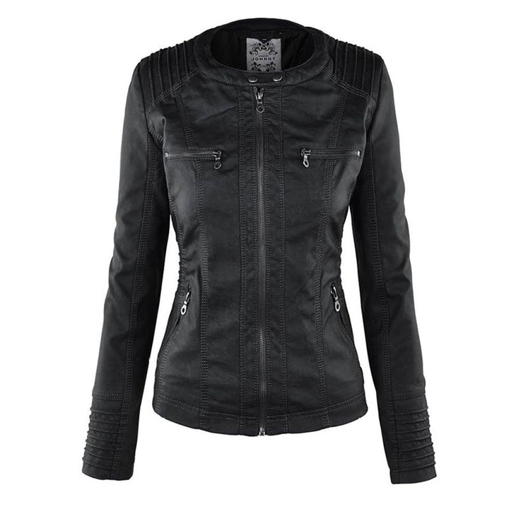 Stylische ultimative Damenlederjacke