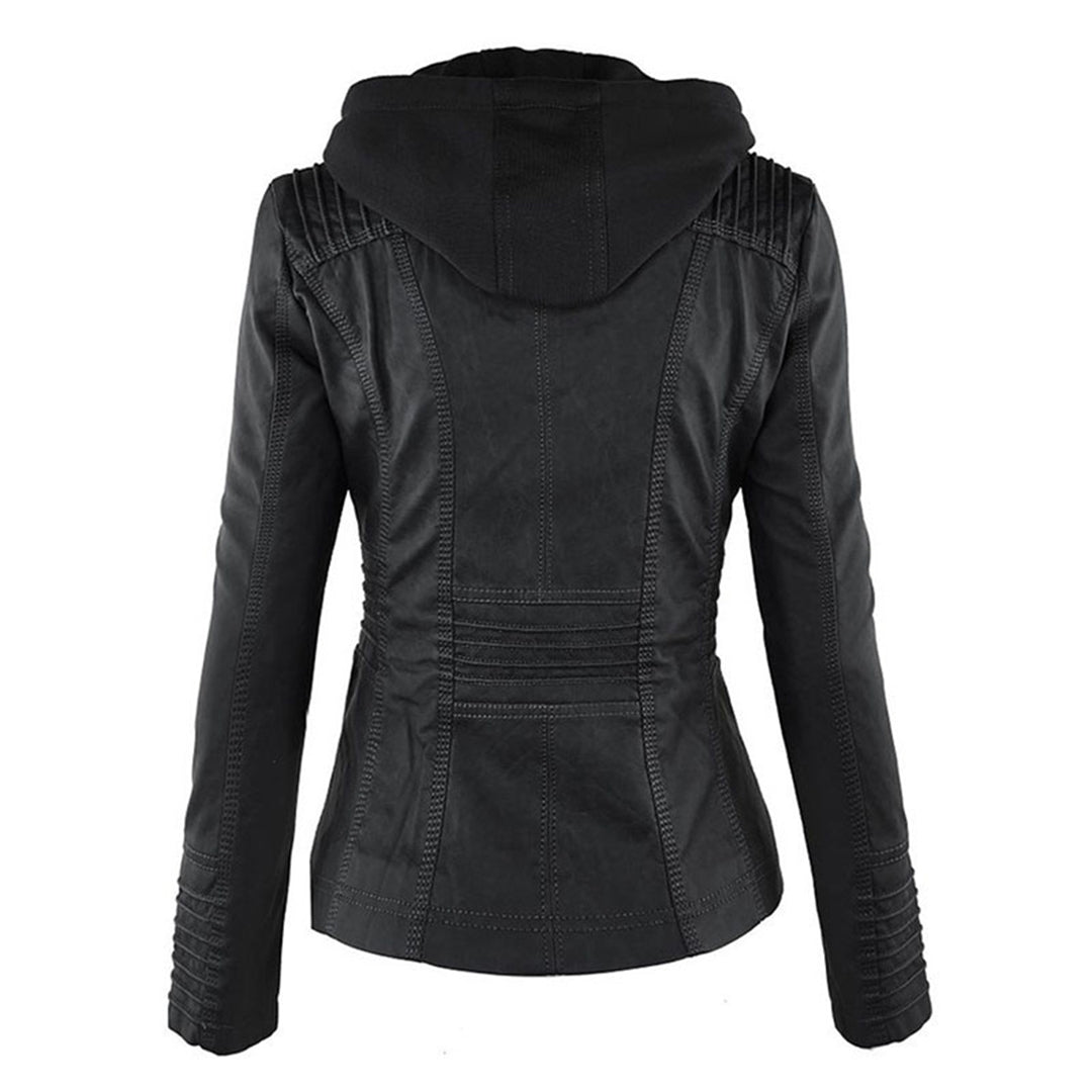 Stylische ultimative Damenlederjacke