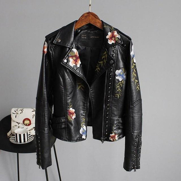 Women's Floral Print Stylish Summer Jacket-Metro Lane Plaza