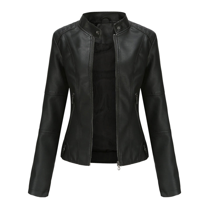 Women's Stylish Custom Leather Jacket-Metro Lane Plaza
