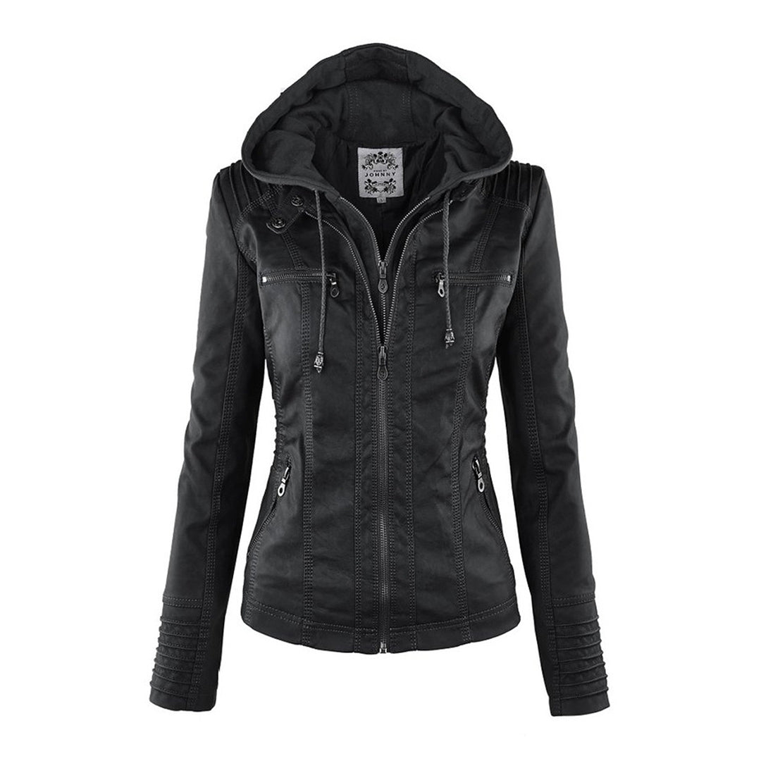 Stylische ultimative Damenlederjacke