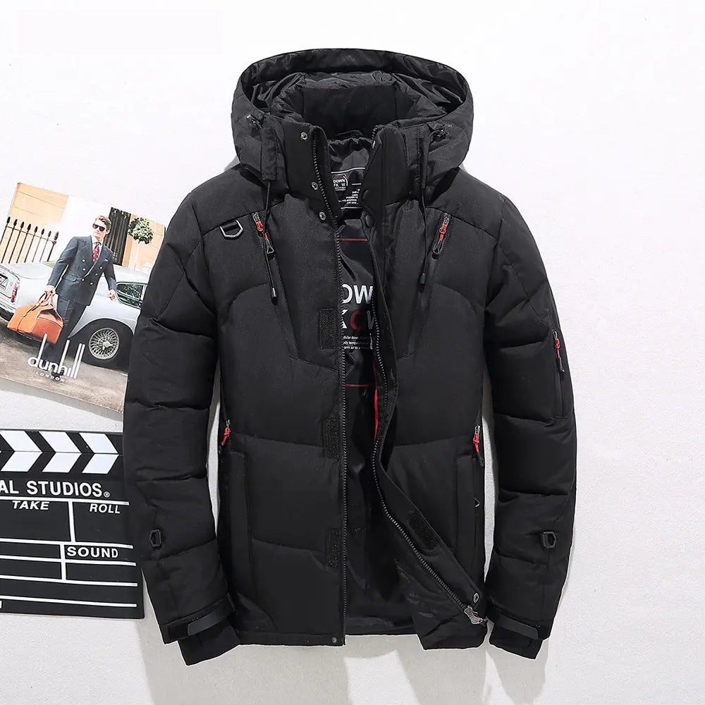 Gefütterte Steppjacke für Herren